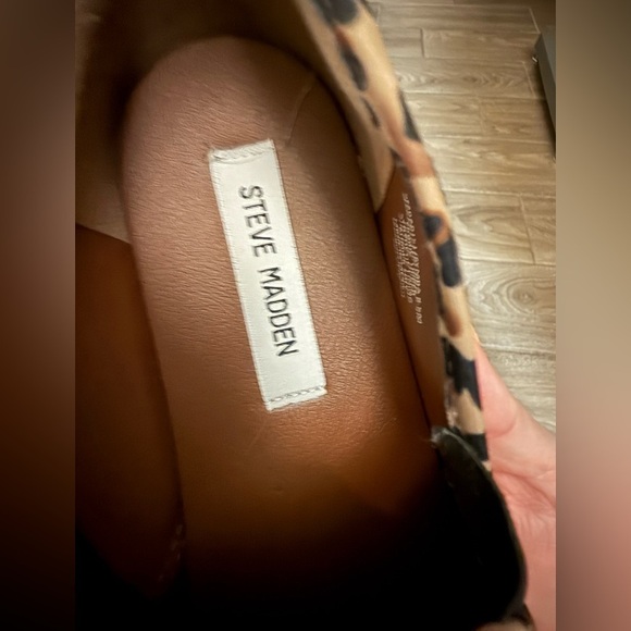 Steve Madden cheetah print Symba slip on tennis shoes size 8.5 - Picture 13 of 13